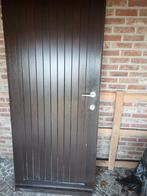 Houten Buitendeur (eik), Enlèvement, Utilisé, Porte extérieure