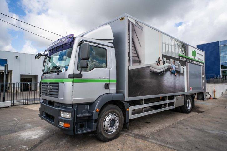 MAN TGM 18.280 BL+DHOLLANDIA 1500KG (bj 2008), Auto's, Vrachtwagens, Bedrijf, Te koop, Airconditioning, Elektrische ramen, MAN
