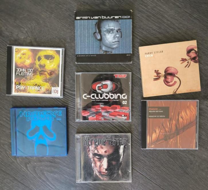 7 x dance CD, Cd's en Dvd's, Cd's | Dance en House, Gebruikt, Overige genres, Ophalen of Verzenden