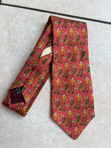 Salvatore Ferragamo zijden stropdas beschikbaar voor biedingen