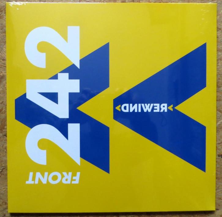 FRONT 242 < REWIND <  12" EP - SOLID YELLOW VINYL - LIMITED, Cd's en Dvd's, Vinyl | Overige Vinyl, Nieuw in verpakking, 12 inch
