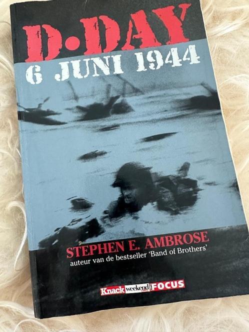 Stephen Ambrose geschiedenisboek ‘D-Day’ - In nette staat!!!, Boeken, Oorlog en Militair, Zo goed als nieuw, Algemeen, Tweede Wereldoorlog