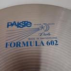 Paiste formula 602 hihat 14 "blue badge", Ophalen of Verzenden, Zo goed als nieuw