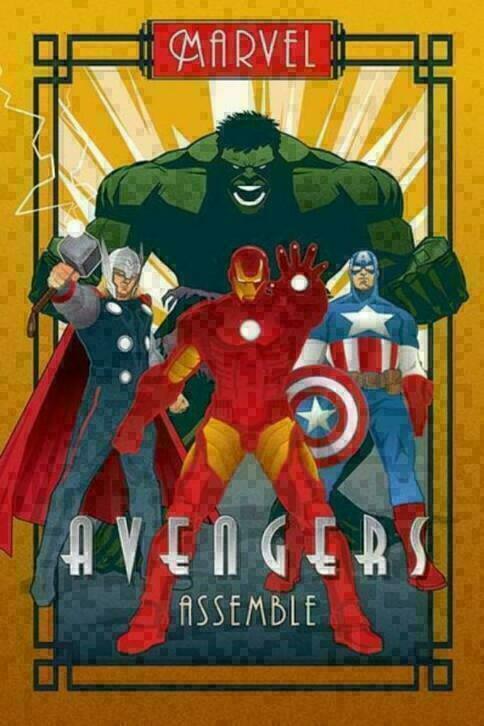 Avengers Superhelden Maxi Poster, Enfants & Bébés, Chambre d'enfant | Aménagement & Décoration, Neuf, Décoration murale, Enlèvement ou Envoi