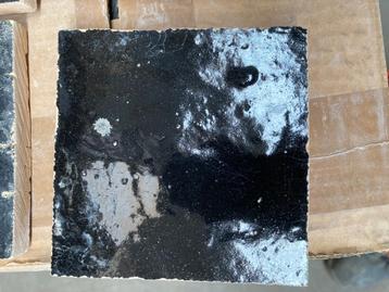Zwarte wandtegels 10x10  beschikbaar voor biedingen
