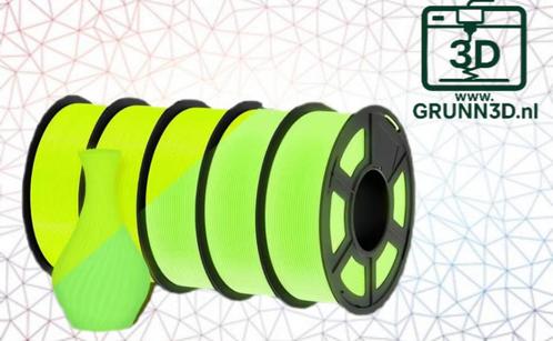Nieuwe JAYO PLA Glow in the Dark 3D Filament GEEL, Computers en Software, 3D-printerbenodigheden, Nieuw, Verzenden