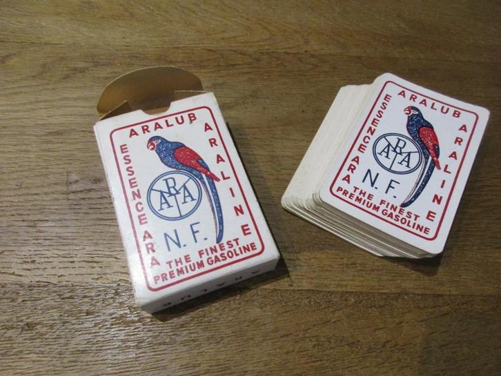 SPEELKAARTEN 52 ESSENCE ARA N.F. GASOLINE ANVERS ANTWERPEN, Verzamelen, Speelkaarten, Jokers en Kwartetten, Zo goed als nieuw