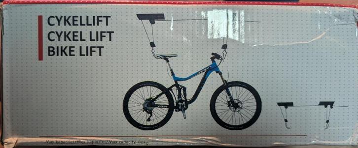 Fietslift, 60 Kg draagkracht, fietstakel, universeel ophangs, Fietsen en Brommers, Fietsaccessoires | Fietsgereedschap, Nieuw