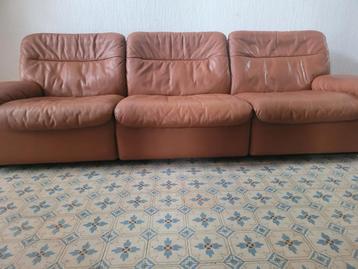 Grote vintage bank van Sede Ds66  beschikbaar voor biedingen