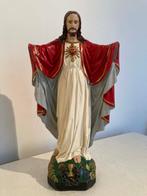 Beeld Heilig Hart van Jezus (42 cm), Antiek en Kunst, Antiek | Religieuze voorwerpen, Ophalen of Verzenden