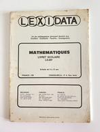Livret Lexidata Mathématiques pour enfants de 9 à 10 ans, Gebruikt, Aucun, Rekenen, Ophalen of Verzenden