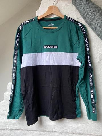 Mannen Hollister lange mouwen groen - Long sleeve green beschikbaar voor biedingen