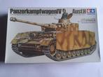 Tamiya Panzerkampfwagen IV Ausf. H, Ophalen of Verzenden, 1:32 tot 1:50, Tamiya