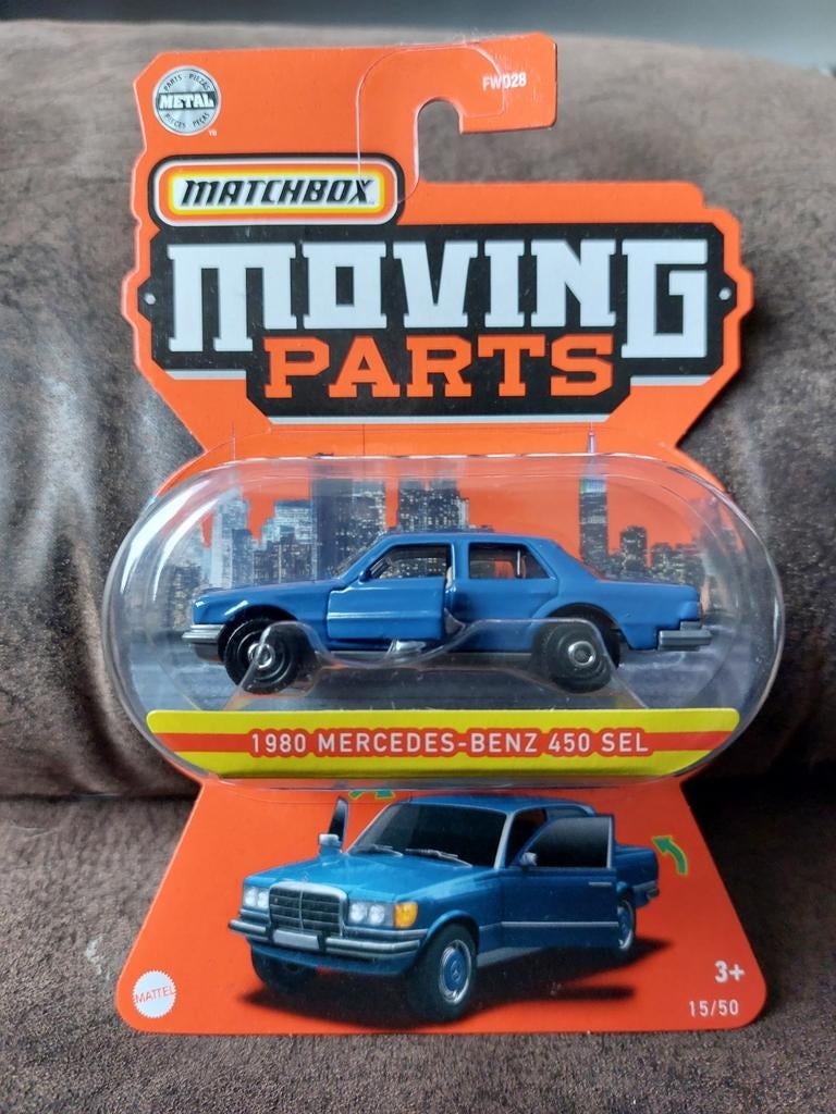 matchbox moving parts mercedes benz 450 sel, Enlèvement ou Envoi, Neuf, Voiture, Matchbox