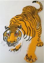 Tijger stoffen opstrijk patch embleem #1, Verzamelen, Overige Verzamelen, Verzenden, Nieuw