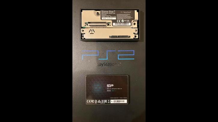 Zelfbouw ps2 ssd met FmcB, met keuze opties, Computers en Software, Harde schijven, Zo goed als nieuw, SSD, Verzenden