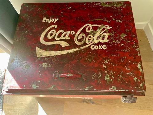 Voor COCA COLA verzamelaars! Originele Coca Cola Kist india, Collections, Marques & Objets publicitaires, Utilisé, Enlèvement