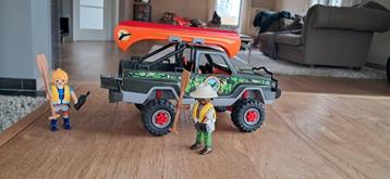 Playmobil 5558 - Wildlife 4x4 Jeep met kano beschikbaar voor biedingen