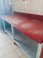 Werktafel slagerij, weg wegens stopzetting zaak, Ophalen