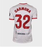 Matchworn en Gesigneerd shirt Carmona Sevillia, Sport en Fitness, Voetbal, Ophalen, Zo goed als nieuw, Shirt
