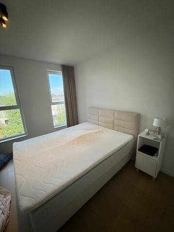Boxspring Beige - 160x200 cm beschikbaar voor biedingen