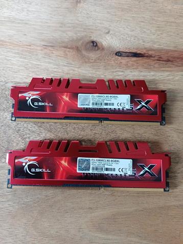 G.Skill XL Series RipJaws X Series 8 Go (kit 2x 4 Go), Informatique & Logiciels, Enlèvement ou Envoi, Comme neuf, DDR3