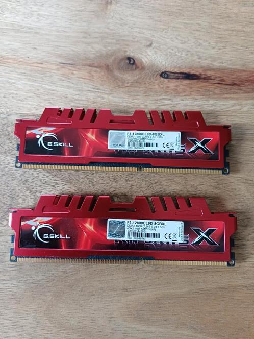 G.Skill XL Series RipJaws X Series 8 Go (kit 2x 4 Go), Computers en Software, RAM geheugen, Zo goed als nieuw, DDR3, Ophalen of Verzenden