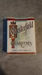 Pakje Chesterfield ww2 sigaretten, Collections, Articles de fumeurs, Briquets & Boîtes d'allumettes, Comme neuf, Envoi