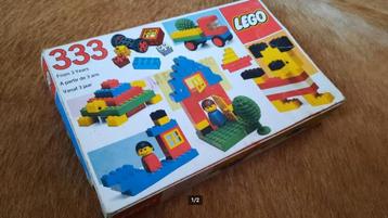 Lego Basic Set 333 (1981) beschikbaar voor biedingen