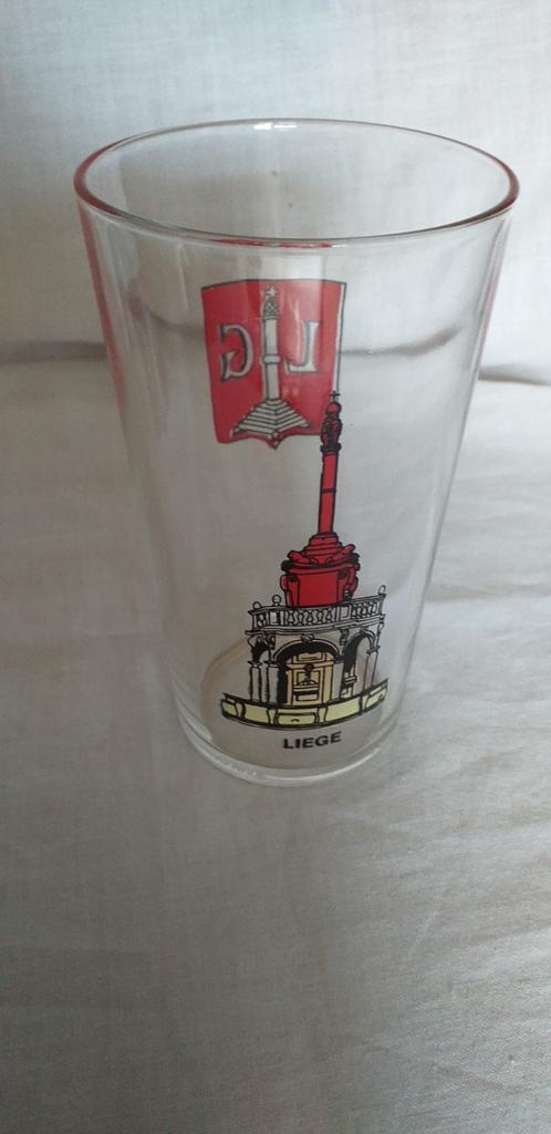 Verre Liège, Collections, Verres & Petits Verres, Comme neuf, Verre à eau, Enlèvement ou Envoi