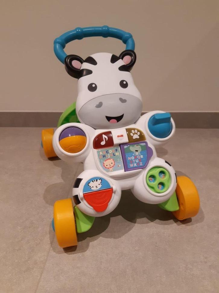 Fisher-Price loopwagen baby, Kinderen en Baby's, Speelgoed | Babyspeelgoed, Nieuw, Met geluid, Met wieltjes, Ophalen