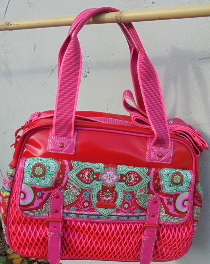 VERZORGINGSTAS LUIERTAS ROOD OILILY Nieuw, Handtassen en Accessoires, Tassen | Schoudertassen, Nieuw, Oilily, Rood, Ophalen of Verzenden
