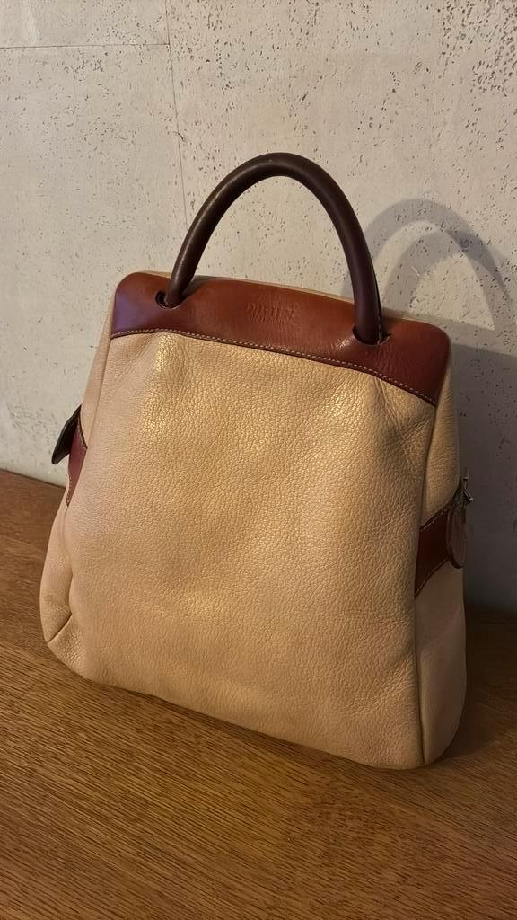 Rugzak model le trente, deux de delvaux, Bijoux, Sacs & Beauté, Sacs | Sacs Femme, Utilisé, Autres types, Beige, Enlèvement ou Envoi