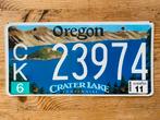 Amerikaanse nummerplaat Oregon USA, Verzamelen, Ophalen of Verzenden, Gebruikt, Auto's