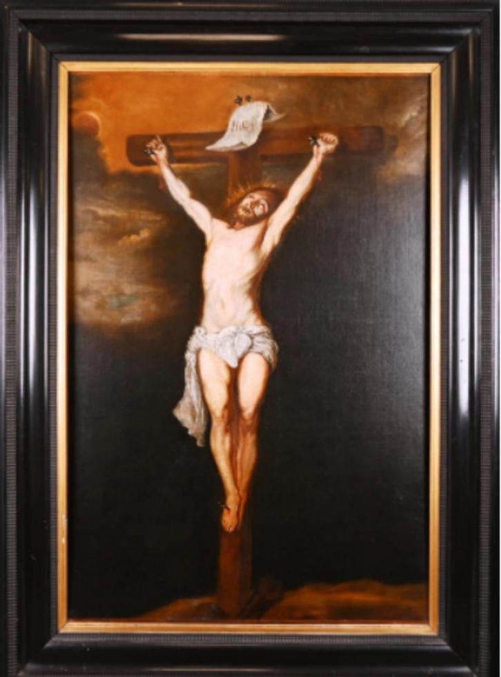 XVII e eeuw -Antiek schilderij, Vlaamse of Italiaanse school, Antiek en Kunst, Kunst | Schilderijen | Klassiek, Ophalen of Verzenden