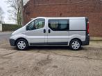 Renault Trafic 2.0Dci dubbele cabine 2013 165.000 km Airco*, Euro 5, Zwart, Renault, Bedrijf