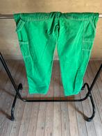 Groene broek van Bershka maat 36, Kleding | Dames, Broeken en Pantalons, Ophalen, Zo goed als nieuw, Maat 36 (S)