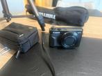 Canon PowerShot G7 X Mark II + Hama Statief & Beschermtasje, Audio, Tv en Foto, Fotocamera's Digitaal, Canon, Compact, Zo goed als nieuw