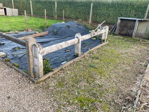 Betonnen omheining, Tuin en Terras, Tuinhekken en Hekwerk, Gebruikt, Tuinhek, Overige materialen, Ophalen