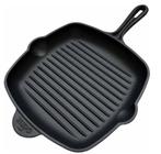 Ocina Gietijzeren Grillpan – Pan Inductie – Skillet – 28 cm, Huis en Inrichting, Gietijzer, Ophalen of Verzenden, Zo goed als nieuw