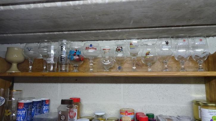 set van 16 speciale bierglazen, Verzamelen, Biermerken, Nieuw, Duvel, Ophalen of Verzenden