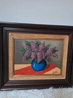 Schilderij lavendel, Ophalen