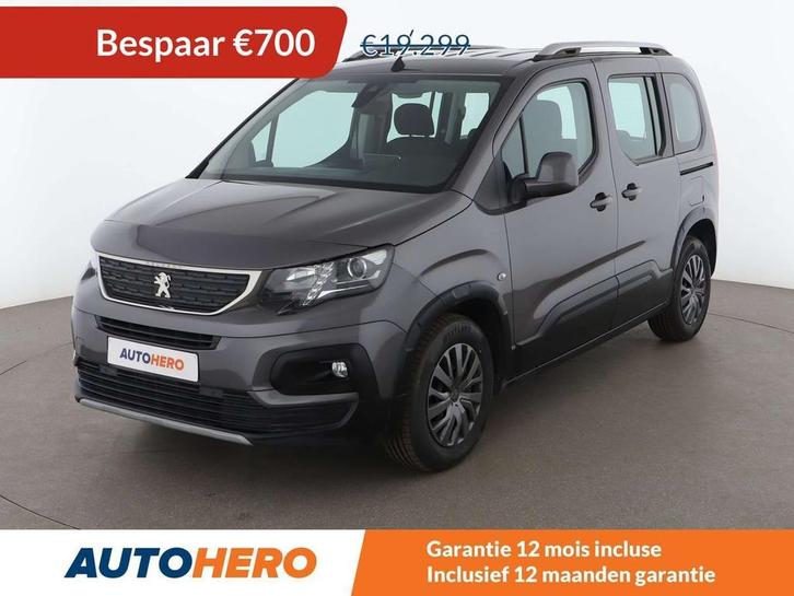 Peugeot Rifter 1.5 Blue-HDi Allure L1 (bj 2019), Auto's, Peugeot, Te koop, Rifter, ABS, Airbags, Android Auto, Apple Carplay, Bluetooth