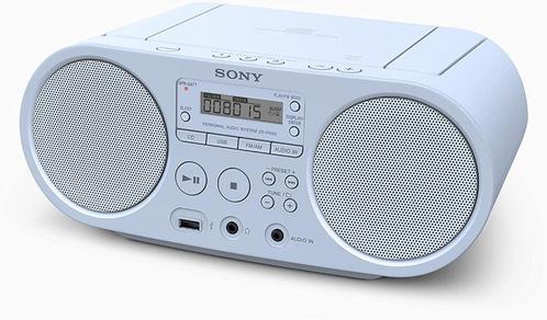 Lecteur CD/MP3, USB, Radio Stéréo Sony ZSP-S50L Bleu, Audio, Tv en Foto, Stereoketens, Nieuw, Cassettedeck, Cd-speler, Tuner of Radio