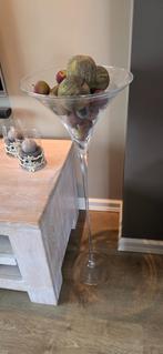 Grote vaas in Martiniglas vorm, Ophalen, Overige kleuren, 75 cm of meer, Glas