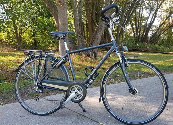 Setje Dames en herenfiets KogaMiyata Prominence Deore, Fietsen en Brommers, Fietsen | Heren | Herenfietsen, Zo goed als nieuw