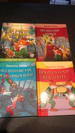 4 boeken van Geronimo Stilton, Ophalen of Verzenden, Zo goed als nieuw, Non-fictie