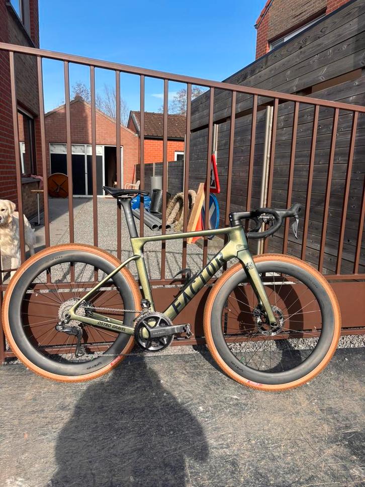 Factor Ostro Gravel, Vélos & Vélomoteurs, Vélos | Vélos de course, Comme neuf, Enlèvement