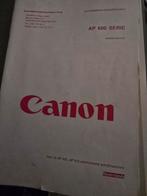 Typemachine Canon AP 600, Boeken, Ophalen