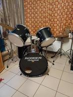Drumstel Rodger, Muziek en Instrumenten, Drumstellen en Slagwerk, Ophalen, Gebruikt, Overige merken